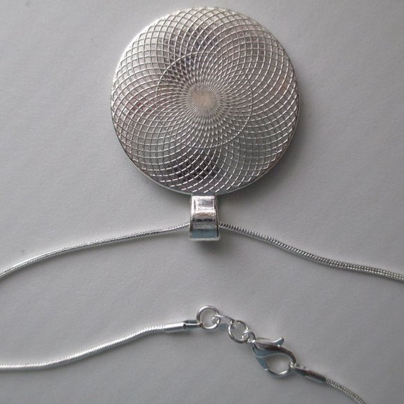 24"sterling silver necklace with coin/pendant Walking Liberty Half Dollar - Picture 5 of 7